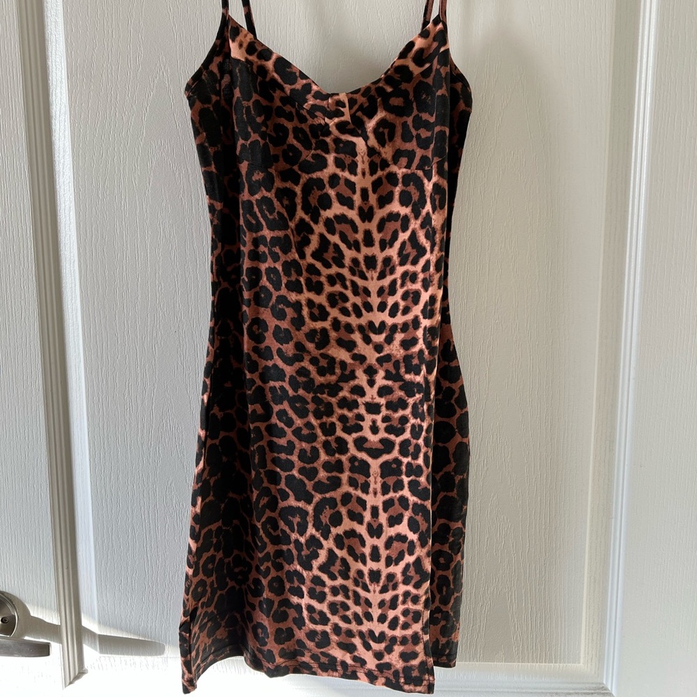 Leopard Print Bodycon Dress